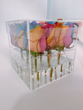 Rainbow Rose Bloom Box - Luxe Series - Flower - Fresh - Preserved Flowers & Fresh Flower Florist Gift Store