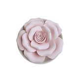 Rose Flower Clay Scent Diffuser - Scent - Pink rose with ceramic base - Preserved Flowers & Fresh Flower Florist Gift Store