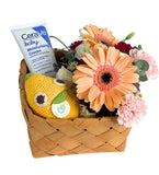 Akari - 明 - New Born Gift Hamper - Gift Set - Preserved Flowers & Fresh Flower Florist Gift Store