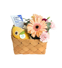 Akari - 明 - New Born Gift Hamper - Gift Set - Preserved Flowers & Fresh Flower Florist Gift Store