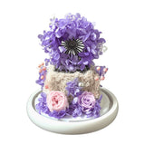 Akira Ferris Wheel Dome JR - Flower - Lavender あきら - Preserved Flowers & Fresh Flower Florist Gift Store