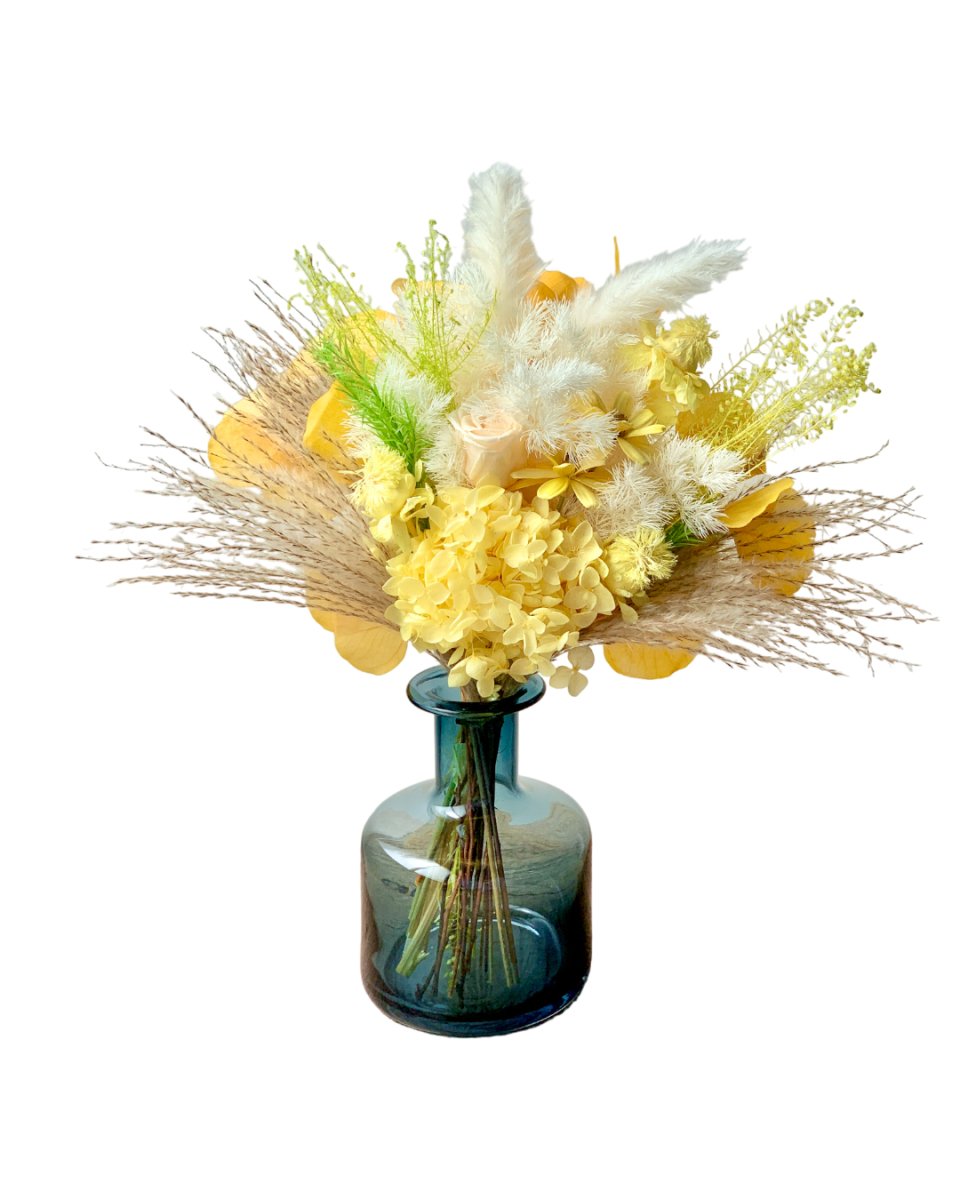 Amber Bloom - Preserved Flower Arrangement - Flower - Preserved Flowers & Fresh Flower Florist Gift Store