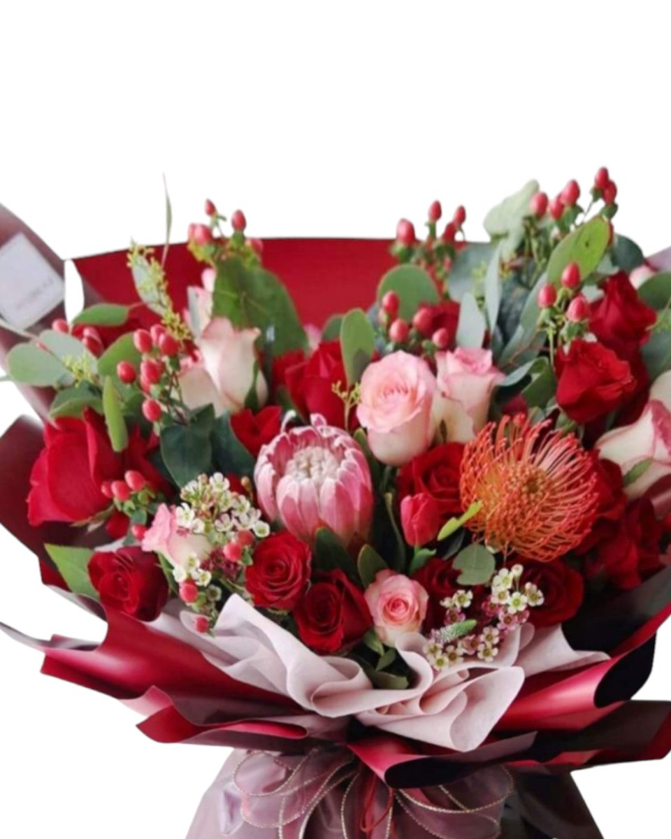 Blazing Romance - Flower - Preserved Flowers & Fresh Flower Florist Gift Store