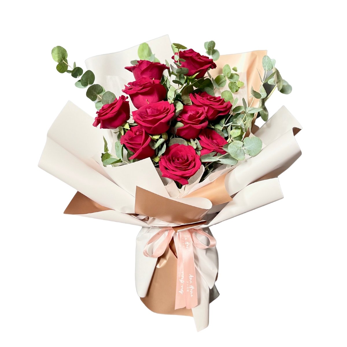Budding Romance - Flower - Eucalyptus - Preserved Flowers & Fresh Flower Florist Gift Store