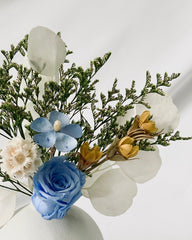 Charlotte, Blue - Preserved Flower Arrangement - Flower - Preserved Flowers & Fresh Flower Florist Gift Store