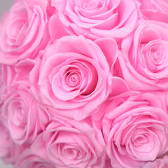 Classic Bucket Full - Pink Rose - Flower - 25 Roses - Preserved Flowers & Fresh Flower Florist Gift Store