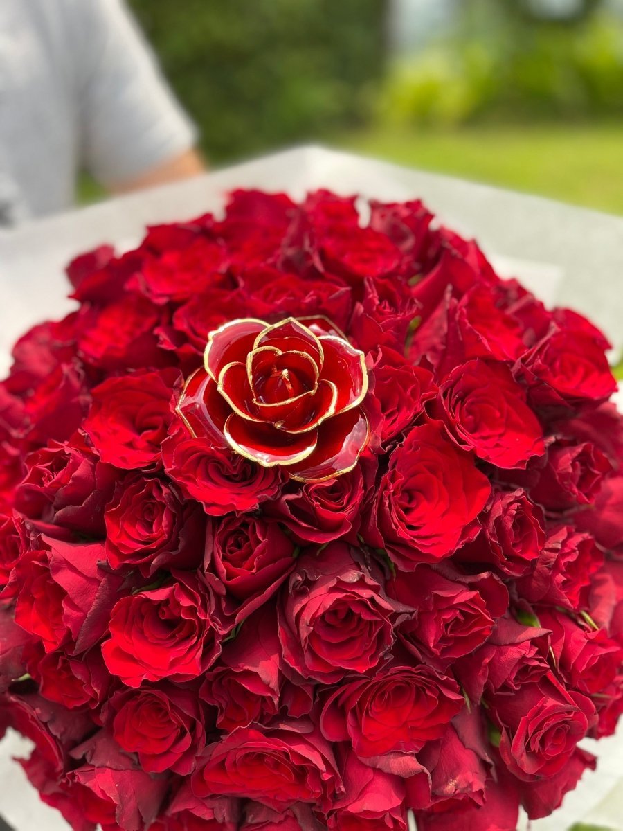 Buy Eternal Preserved Rose Bloom - Real Rose Preserved - Eternal Love  Series