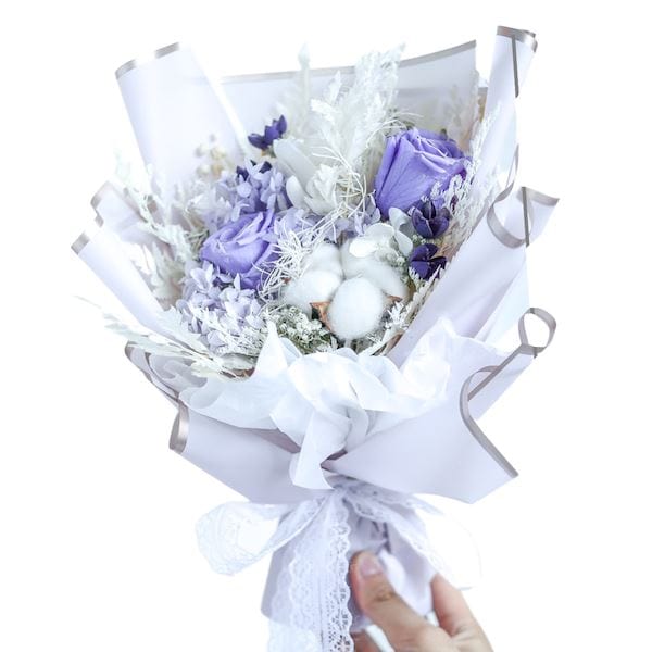 Faye - Flowers - Purple - Preserved Flowers & Fresh Flower Florist Gift Store