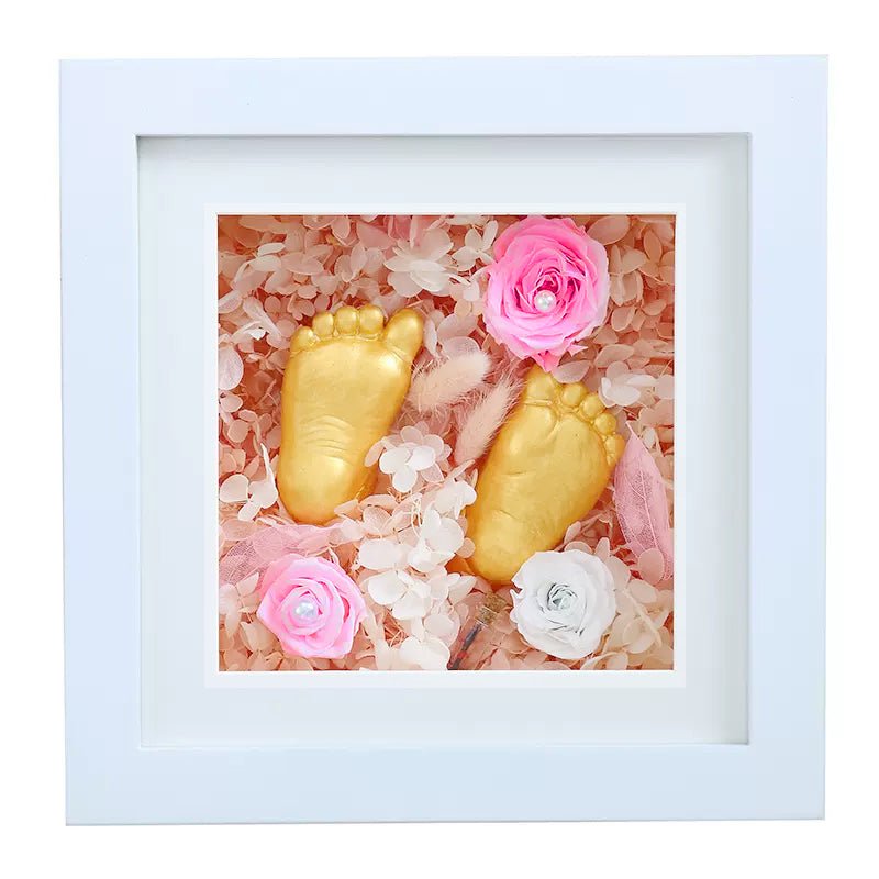 Flower Baby Frame, Pink - DIY Set - Flower - Preserved Flowers & Fresh Flower Florist Gift Store