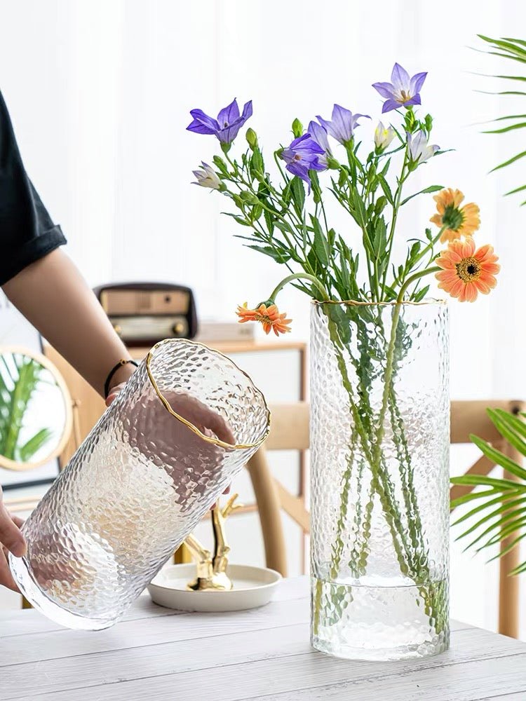Flower Vase - Asuka - Flower Supplies - Short - Preserved Flowers & Fresh Flower Florist Gift Store