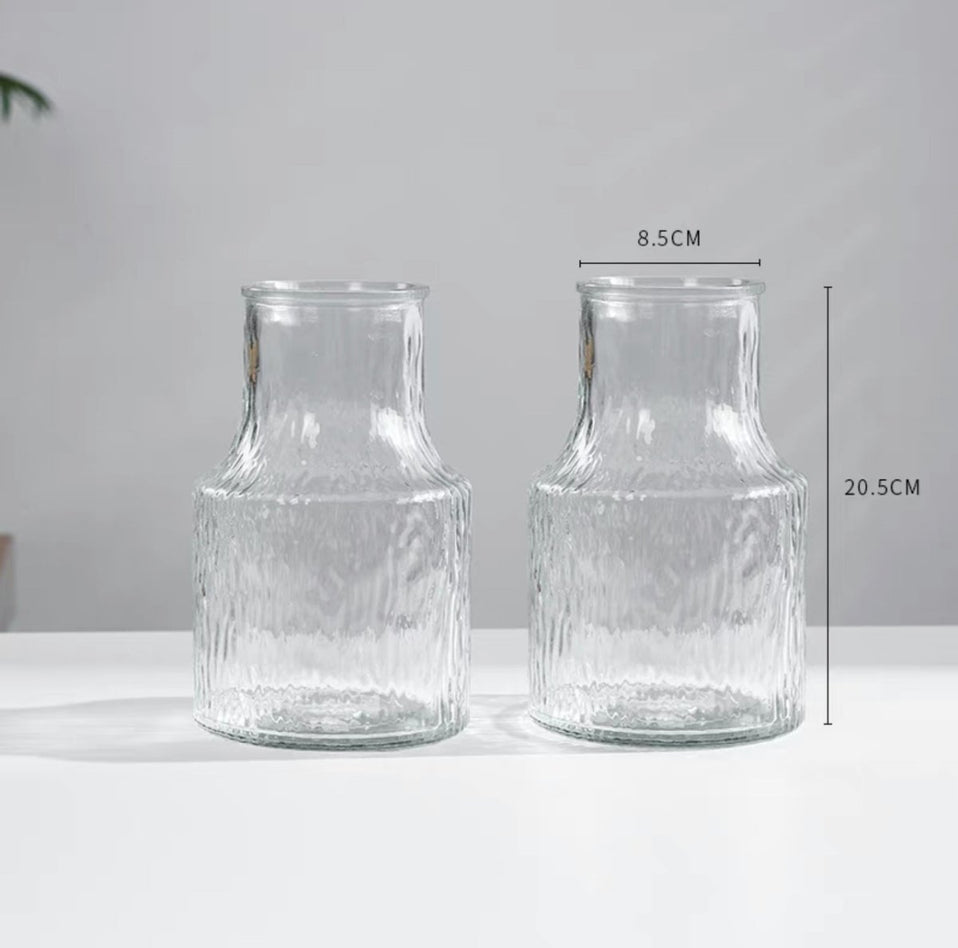 Flower Vase - Emi えみ - Flower Supplies - Clear - Preserved Flowers & Fresh Flower Florist Gift Store