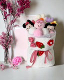 Fluffy Soft Toy Knit Bouquet - Mickey Tsum Tsum - Flower - Preserved Flowers & Fresh Flower Florist Gift Store