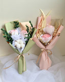 Fumetsu - Petite Preserved Flower Bouquet - Flower - Pink - Preserved Flowers & Fresh Flower Florist Gift Store