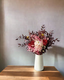 Fumiko, Red - ふみこ- Japanese Preserved Flower Arrangement - Flower - Preserved Flowers & Fresh Flower Florist Gift Store