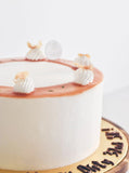 Guava Lychee Cake (Only available as an add-on) - Cakes - Preserved Flowers & Fresh Flower Florist Gift Store