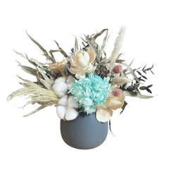 Haruki - Grey/Blue - Flower - Preserved Flowers & Fresh Flower Florist Gift Store