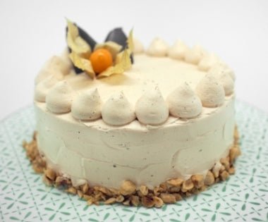 Hazelnut Chocolate Crunch Cake (Only available as an add-on) - Cakes - Preserved Flowers & Fresh Flower Florist Gift Store