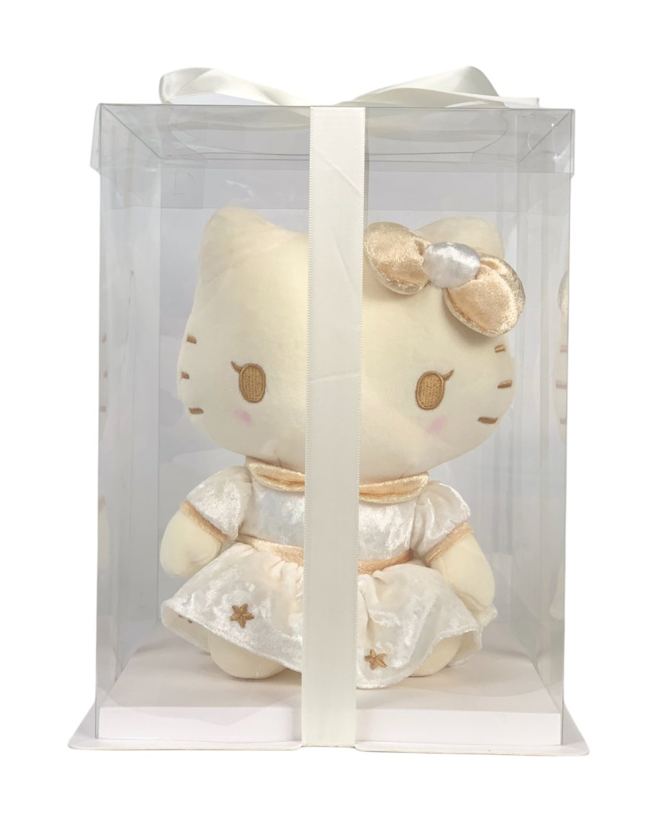Hello Kitty Plushie - Golden Series - Flowers - Preserved Flowers & Fresh Flower Florist Gift Store