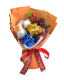 Jingle Joy - Christmas Soap Flower Bouquet - Flower - Orange - Preserved Flowers & Fresh Flower Florist Gift Store