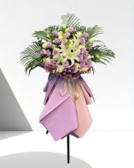 Lavender Sunshine Celebration Flower Stand - Flower - Original - Preserved Flowers & Fresh Flower Florist Gift Store
