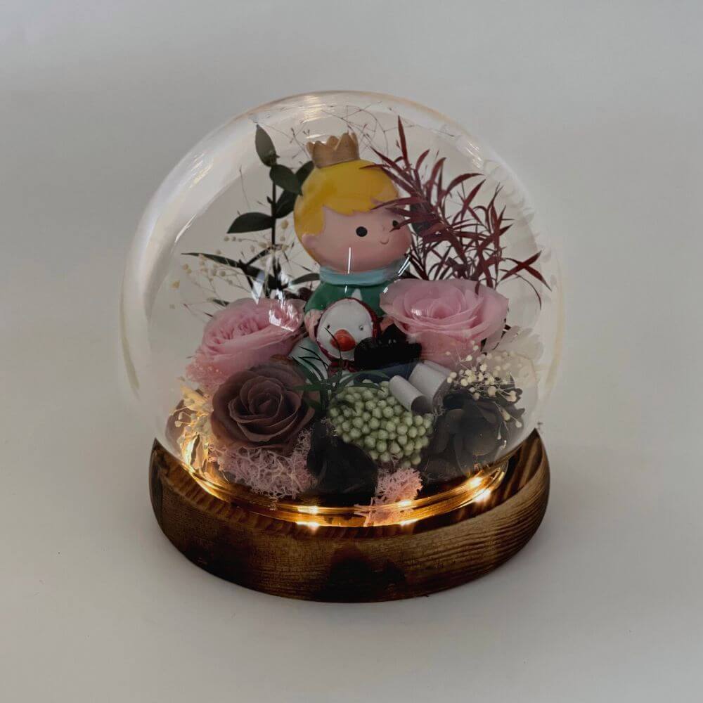 Little Prince, Blow Ball - Pink - Flower - Preserved Flowers & Fresh Flower Florist Gift Store