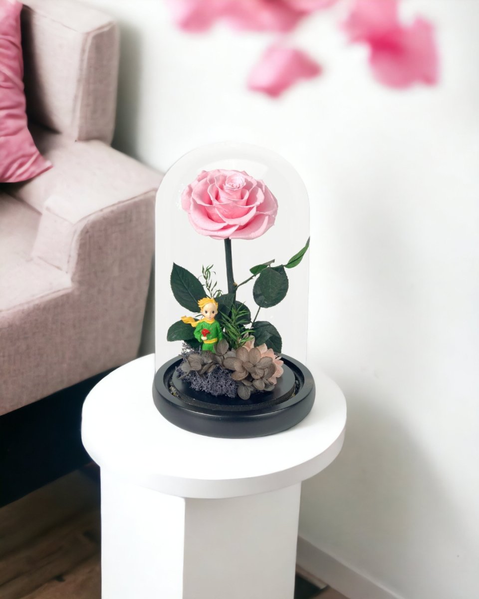 Little Prince, Pink Rose - Flower - Preserved Flowers & Fresh Flower Florist Gift Store