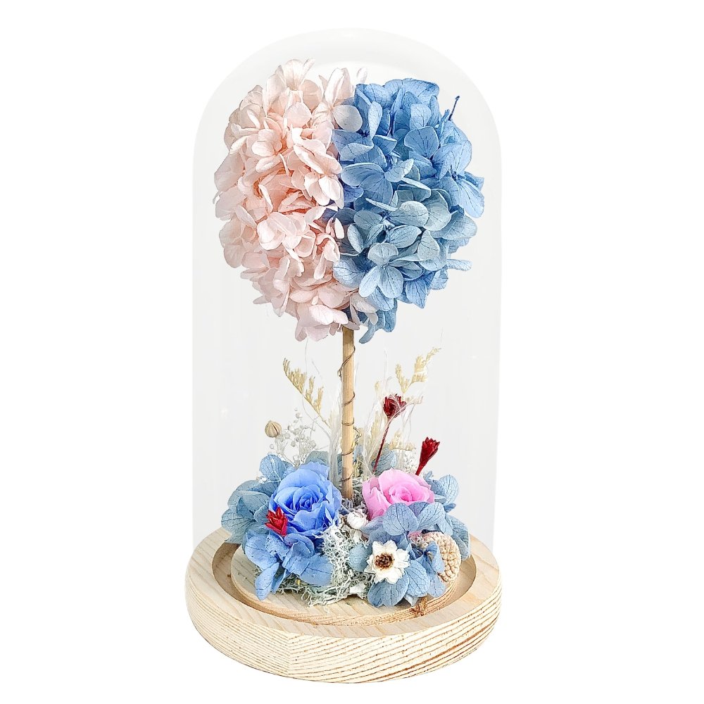Love Tree - Blue (With Gift Box) - Flower - Preserved Flowers & Fresh Flower Florist Gift Store