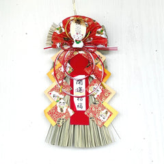 Maneki-Neko Shimenawa - 招财猫 - Decor - Preserved Flowers & Fresh Flower Florist Gift Store