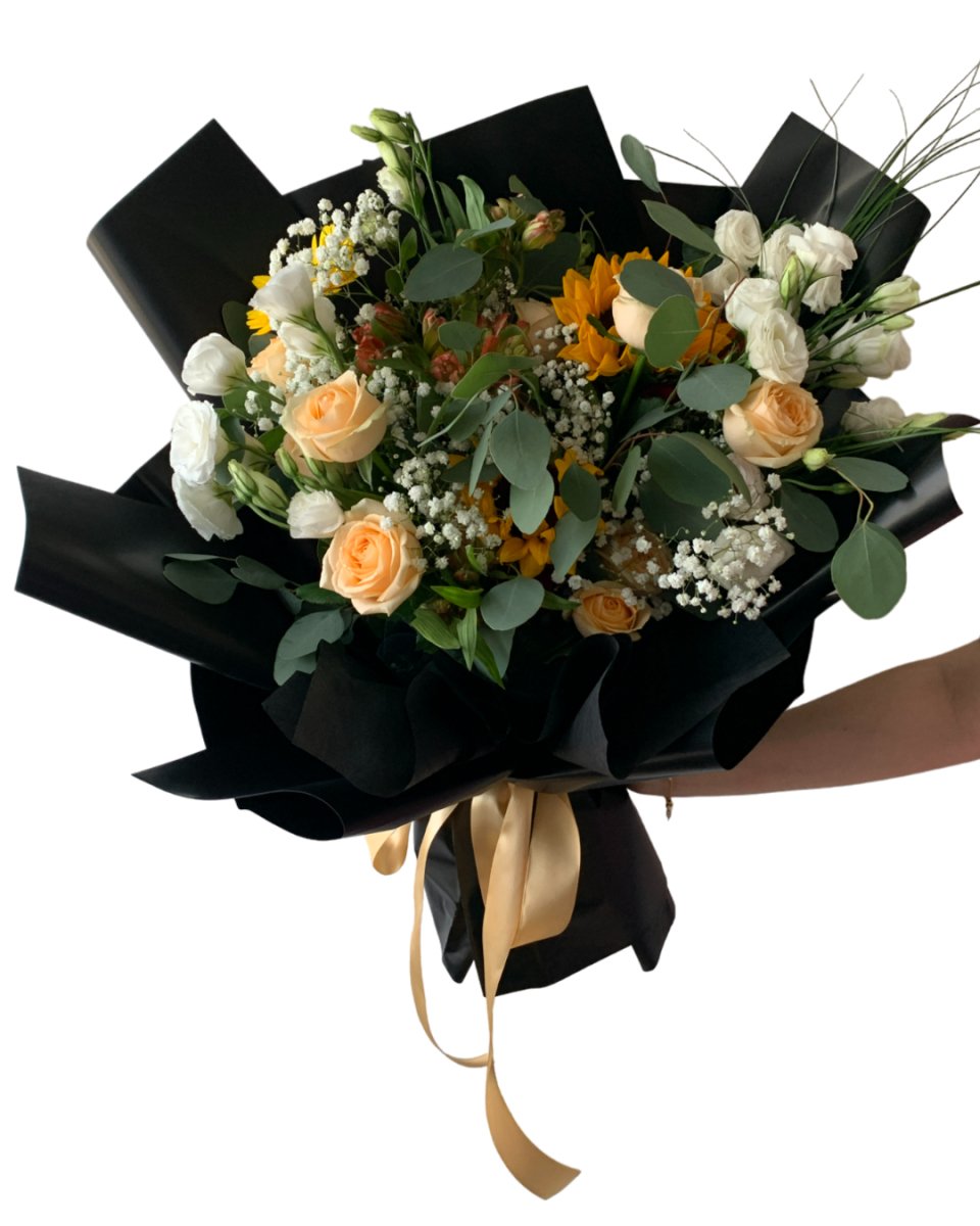 Midnight Sunflower Symphony - Flower - Standard - Preserved Flowers & Fresh Flower Florist Gift Store