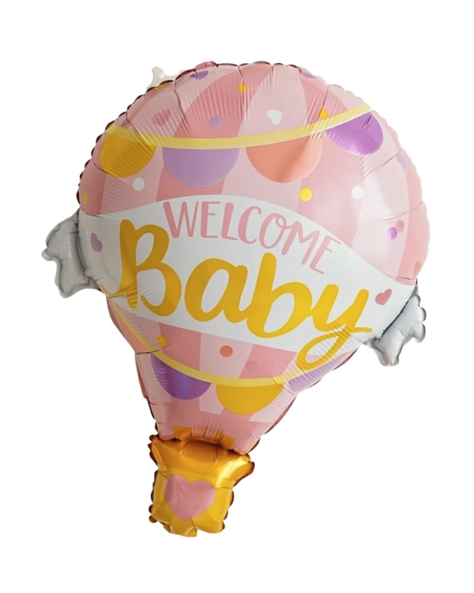Newborn Baby Balloon - Add Ons - Girl - Preserved Flowers & Fresh Flower Florist Gift Store