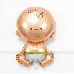 Newborn Baby Foil Balloon - Add Ons - Boy - Preserved Flowers & Fresh Flower Florist Gift Store