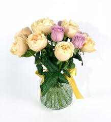 Omakase Seasonal Flower Arrangement (Japan Flowers) - Flower - Mix Roses - Preserved Flowers & Fresh Flower Florist Gift Store