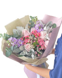 Pastel Rose Bouquet - Flower - Standard - Preserved Flowers & Fresh Flower Florist Gift Store