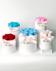 Preserved Rose Bucket Bloom Box バケツバラ - Rainbow Pastel - Flower - Original - Preserved Flowers & Fresh Flower Florist Gift Store