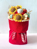 Prosperity Crochet Arrangement - Flowers - Abundance - Preserved Flowers & Fresh Flower Florist Gift Store