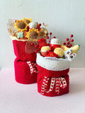 Prosperity Crochet Arrangement - Flowers - Fortune - Preserved Flowers & Fresh Flower Florist Gift Store