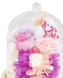 Purple Bloom Rose Dome - Flower - Preserved Flowers & Fresh Flower Florist Gift Store
