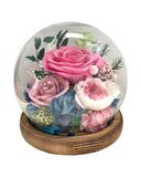 Rose Blowball - Dark Pink (with gift box) - Flowers - Preserved Flowers & Fresh Flower Florist Gift Store