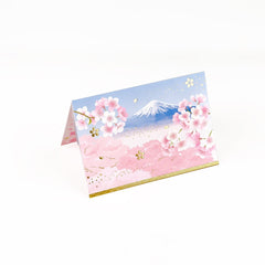 Sakura Mount Fuji Pop Up Card - Add Ons - Preserved Flowers & Fresh Flower Florist Gift Store