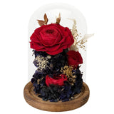 Snow White Dome (with box) - Flower - Preserved Flowers & Fresh Flower Florist Gift Store