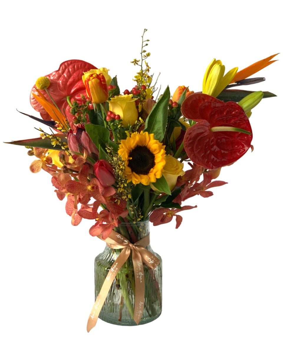 Sun-Kissed Serenity - Flower - Preserved Flowers & Fresh Flower Florist Gift Store