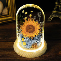 Sunni Blue- Sunflower Dome - Flower - Preserved Flowers & Fresh Flower Florist Gift Store