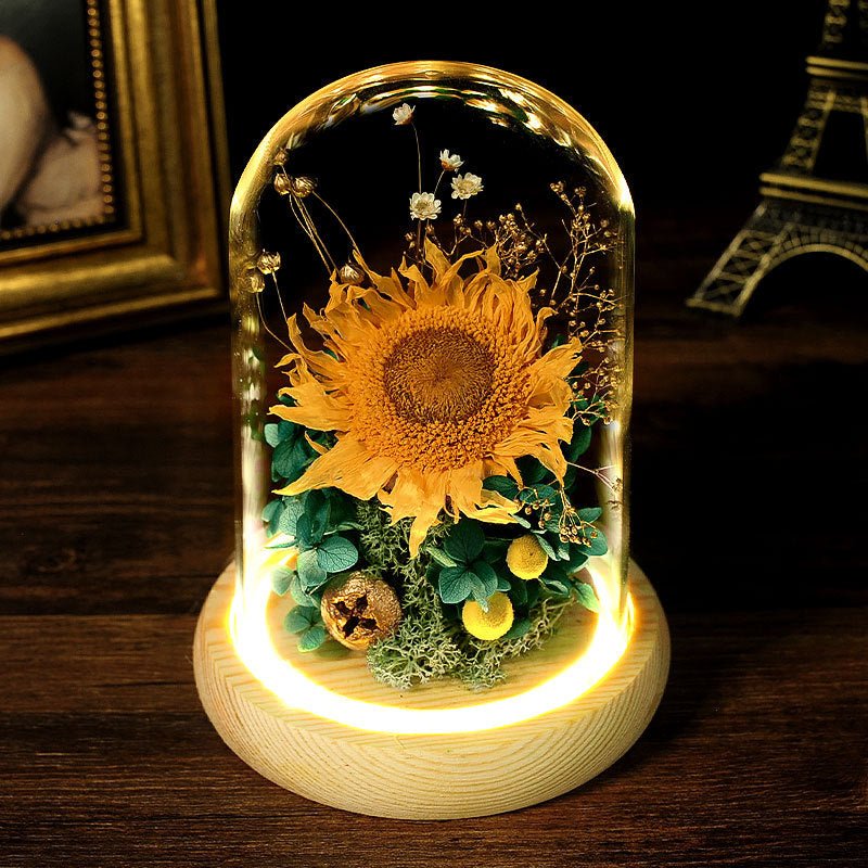 Sunni Green - Sunflower Dome - Flower - Preserved Flowers & Fresh Flower Florist Gift Store