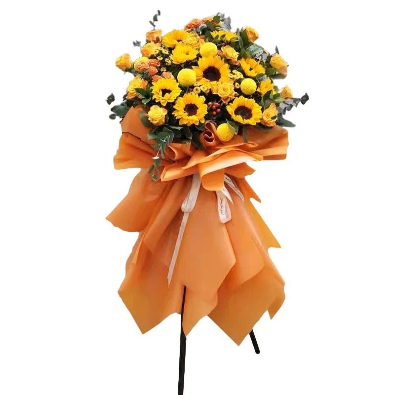 Sunshine Success Arrangement - Flower - Original - Preserved Flowers & Fresh Flower Florist Gift Store