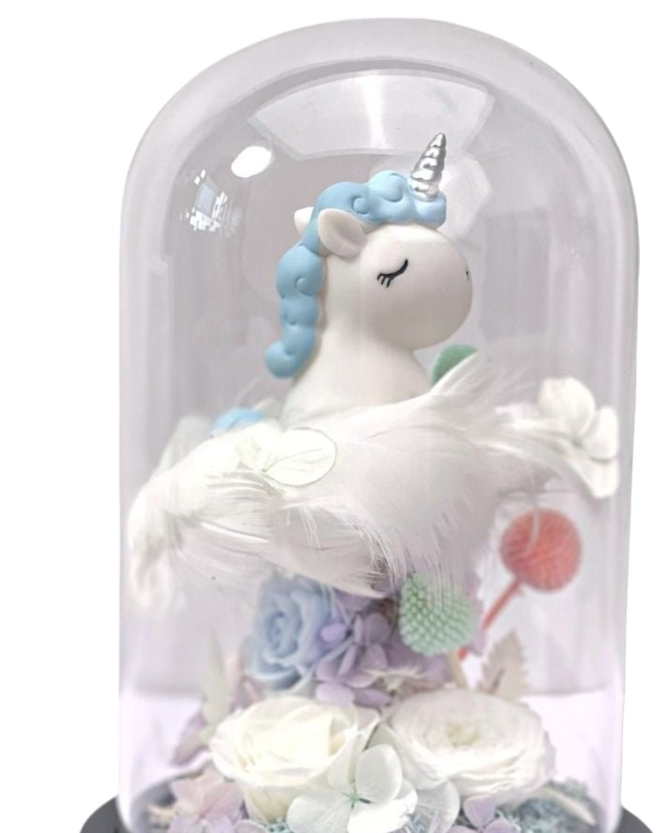 Sweet Dream Unicorn - Blue - Flower - Preserved Flowers & Fresh Flower Florist Gift Store