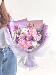 Tilly Tutu - Purple - Flower - Upsize - Preserved Flowers & Fresh Flower Florist Gift Store