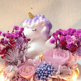 Unicorn Blowball - Magic Purple - Flower - Preserved Flowers & Fresh Flower Florist Gift Store
