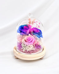 Unicorn Rose Dome - Flower - Preserved Flowers & Fresh Flower Florist Gift Store