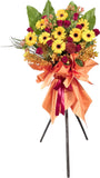 Zesty Blooms - Citrus Orange Flower Stand - - Preserved Flowers & Fresh Flower Florist Gift Store