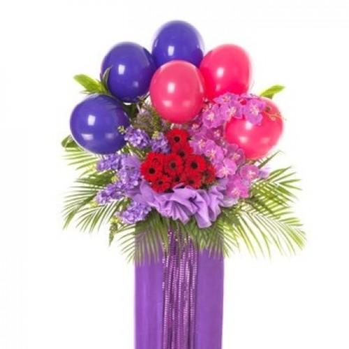 Simply Joyful - Congratulatory Flower Stand - Flower - Preserved Flowers & Fresh Flower Florist Gift Store